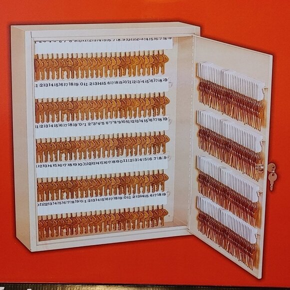 Master Lock 7127D Heavy Duty Key Cabinet, 20 x 16-1/2 x 5-Inch BNIB 240 … - Picture 2 of 4